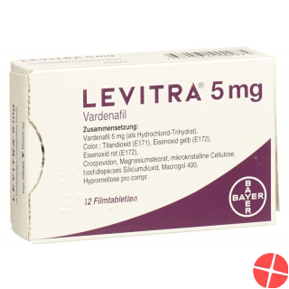 Levitra Filmtabletten 5mg 12 Stück
