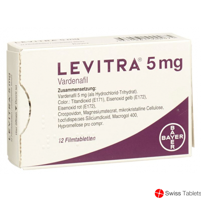 Levitra Filmtabletten 5mg 12 Stück buy online