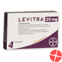 Levitra 20mg 4 Filmtabletten