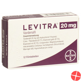 Levitra 20mg 12 Filmtabletten