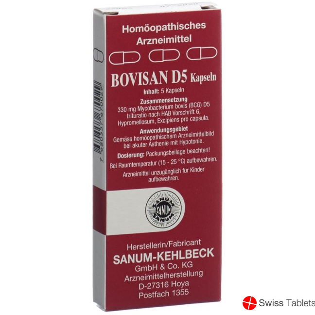 Bovisan D5 Kapseln 5 Stück buy online