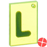 Wiroma lead letter L 15mm Wiroma lead letter L 15mm