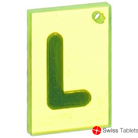Wiroma lead letter L 15mm buy online Wiroma lead letter L 15mm buy online