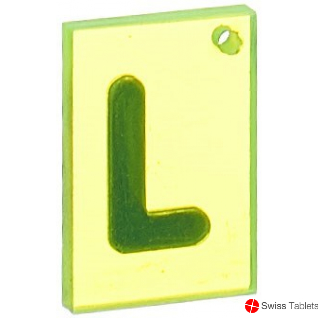Wiroma lead letter L 15mm buy online Wiroma lead letter L 15mm buy online