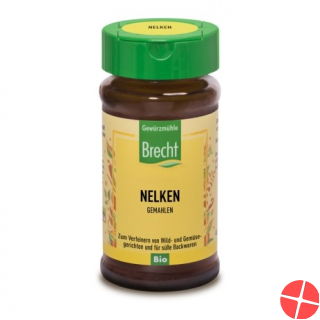 Brecht Nelken Gemahlen Bio Glas 35g