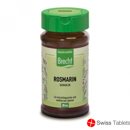 Brecht Rosmarin Gemahlen Bio Glas 25g buy online