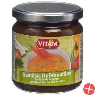 Vitam Bouillon Hefe Paste Gemues Glutenf Dose 500g Vitam Bouillon Hefe Paste Gemues Glutenf Dose 500g