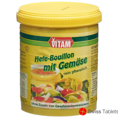 Vitam Bouillon Hefe Paste Gemues Glutenf Dose 1kg buy online