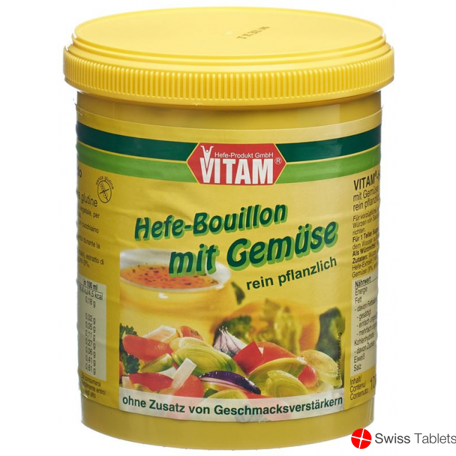 Vitam Bouillon Hefe Paste Gemues Glutenf Dose 1kg buy online