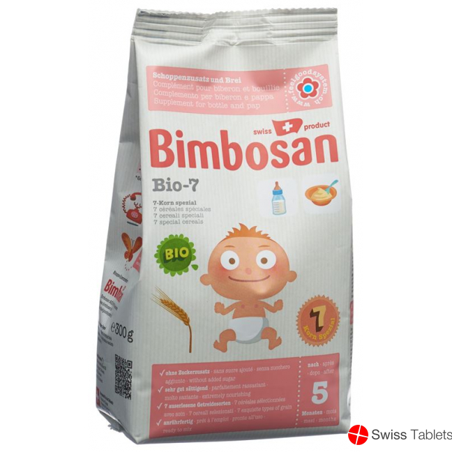 Bimbosan Bio-7 Pulver Refill 300g buy online