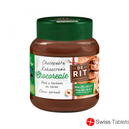 Chocoreale Schoko Aufstrich Haseln Bio Glas 350g buy online