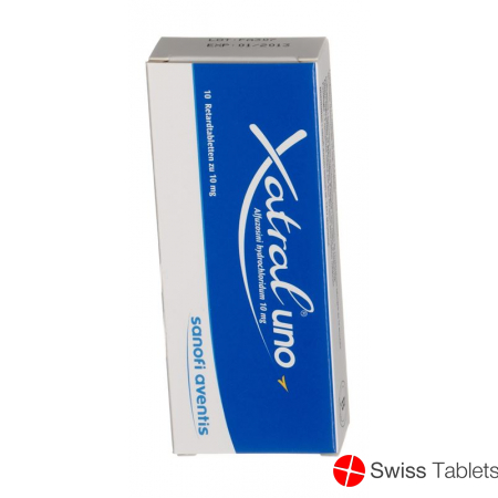 Xatral Uno 10mg 10 Retardtabletten buy online