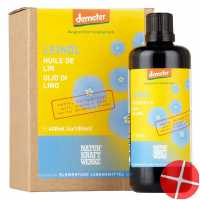 Naturkraftwerke Speise Leinöl Dem 4x 100ml