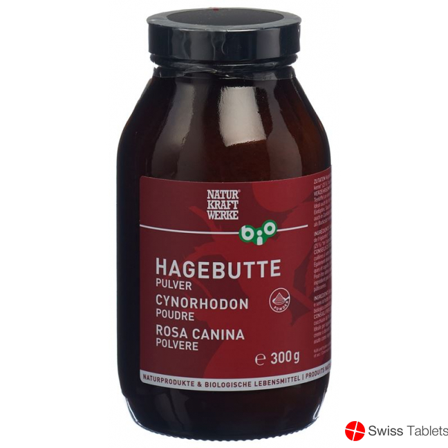 Naturkraftwerke Hagebutten Pulver Bio 300g buy online