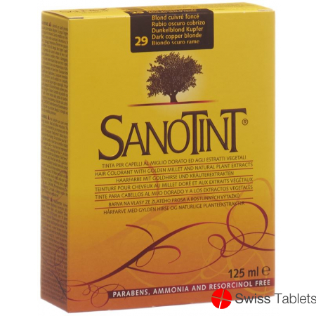 Sanotint Hair color 29 dark blond copper buy online