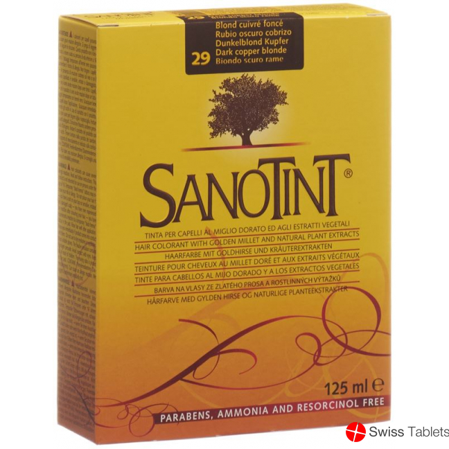 Sanotint Hair color 29 dark blond copper buy online