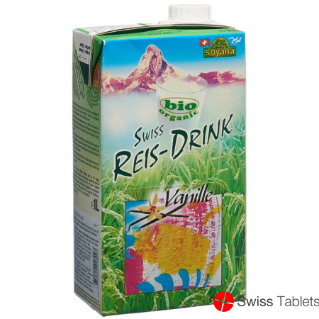 Soyana Swiss Rice Drink Vanille Bio 1L buy online