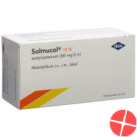 Solmucol 10% Injektionslösung 300mg/3ml 50 Ampullen 3ml