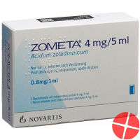 Zometa Infusionskonzentrat 4mg/5ml Durchstechflasche 5ml Zometa Infusionskonzentrat 4mg/5ml Durchstechflasche 5ml