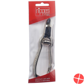 Nippes nail nipper 13cm with spring nickel-plated