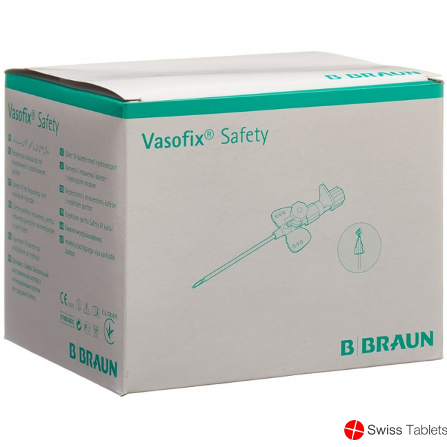 Vasofix Safety Iv-kanüle 20g 1.1x33mm Rosa 50 Stück buy online
