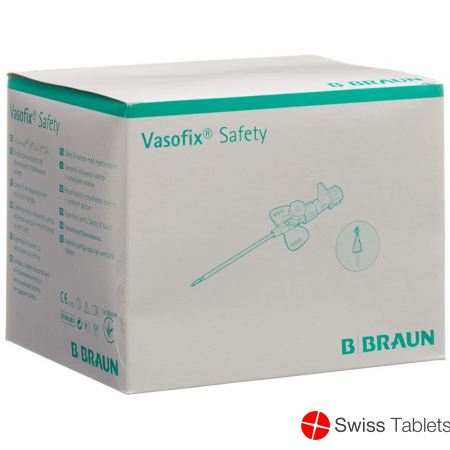 Vasofix Safety Iv-kanüle 20g 1.1x25mm Rosa 50 Stück buy online Vasofix Safety Iv-kanüle 20g 1.1x25mm Rosa 50 Stück buy online