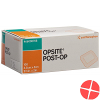 Opsite Post OP Folienverband 6.5x5cm Steril 100 Beutel