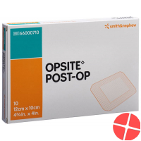 Opsite Post OP Folienverband 12x10cm Steril 10 Beutel