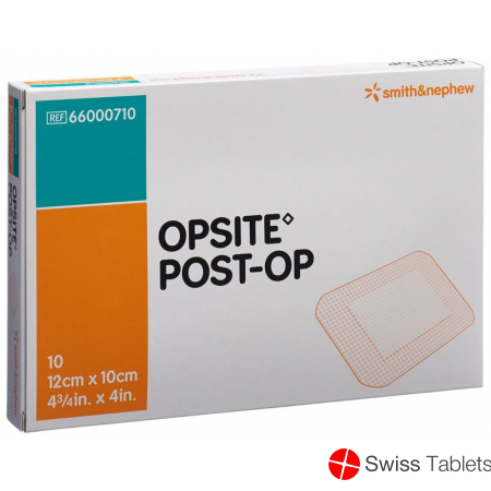 Opsite Post OP Folienverband 12x10cm Steril 10 Beutel buy online