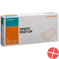 Opsite Post OP Folienverband 15.5x8.5cm Steril 20 Beutel