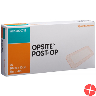 Opsite Post OP Folienverband 20x10cm Steril 20 Beutel