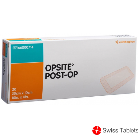 Opsite Post OP Folienverband 25x10cm Steril 20 Beutel buy online