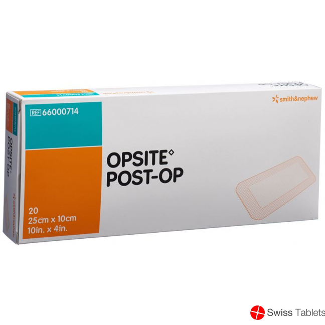 Opsite Post OP Folienverband 25x10cm Steril 20 Beutel buy online