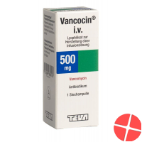 Vancocin Trockensubstanz 500mg i.v. Durchstechflasche