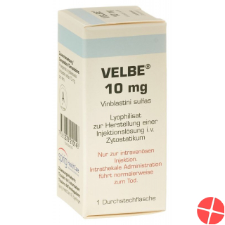 Velbe Trockensubstanz 10mg Durchstechflasche