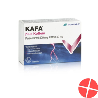 Kafa Plus Koffein Pulver Beutel 10 Stück