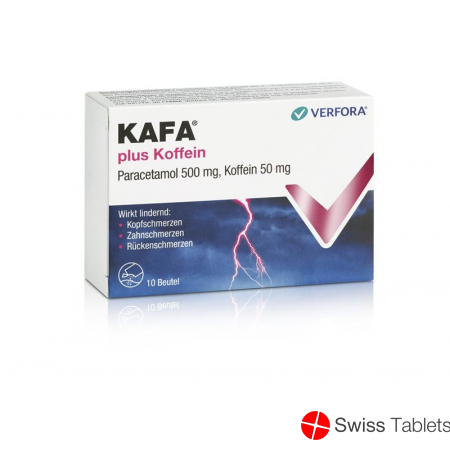 Kafa Plus Koffein Pulver Beutel 10 Stück buy online