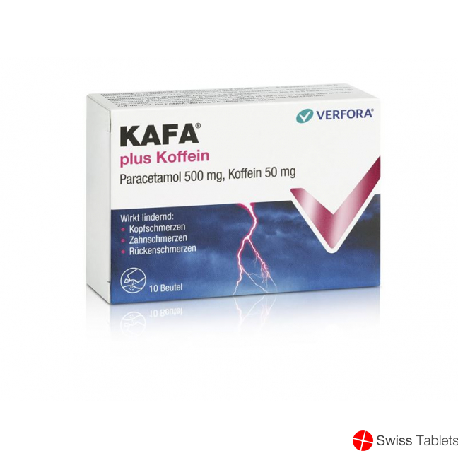 Kafa Plus Koffein Pulver Beutel 10 Stück buy online