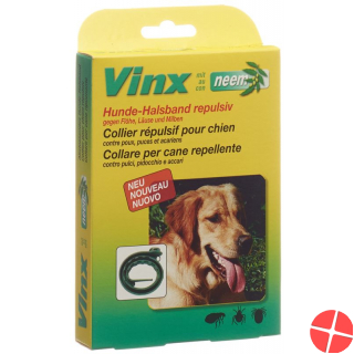 Vinx Bio-Kräuter-Halsband mit Neem Hund