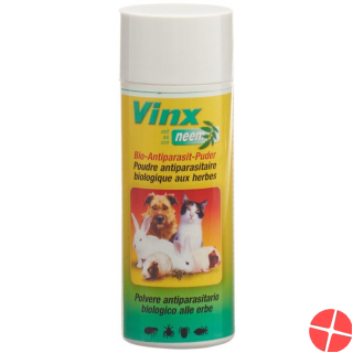 Vinx Bio-Antiparasit-Puder für Kleintiere 100g