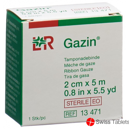 Gazin Tamponadebinde 2cmx5m Steril buy online
