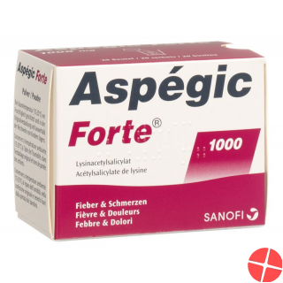 Aspegic 1000mg 20 Beutel