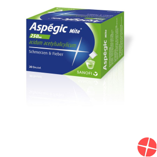 Aspegic 250mg 20 Beutel