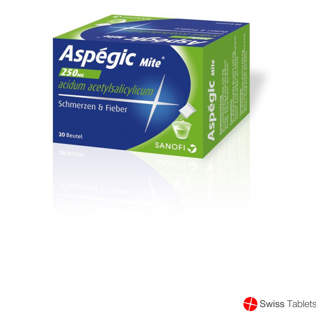 Aspegic 250mg 20 Beutel buy online