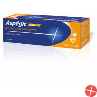 Aspegic 100 Pulver 100mg Beutel 100 Stück