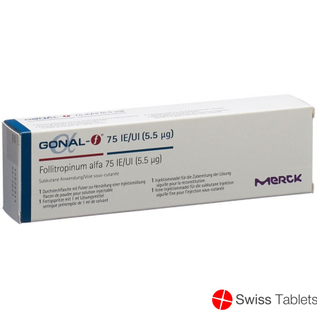 Gonal F Trockensubstanz 75 Ie (5.5 Mcg) Injektionskit buy online