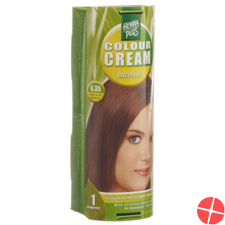 Henna Plus Colour Cream 6.35 Haselnuss 60g Henna Plus Colour Cream 6.35 Haselnuss 60g