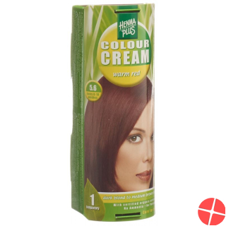Henna Plus Colour Cream 5.6 Warm Rot 60g Henna Plus Colour Cream 5.6 Warm Rot 60g