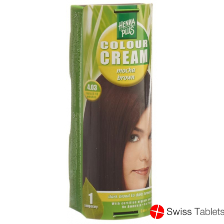 Henna Plus Colour Cream 4.03 Mocca Braun 60g buy online