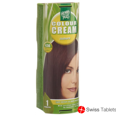 Henna Plus Colour Cream 4.56 Kastanienbraun 60g buy online